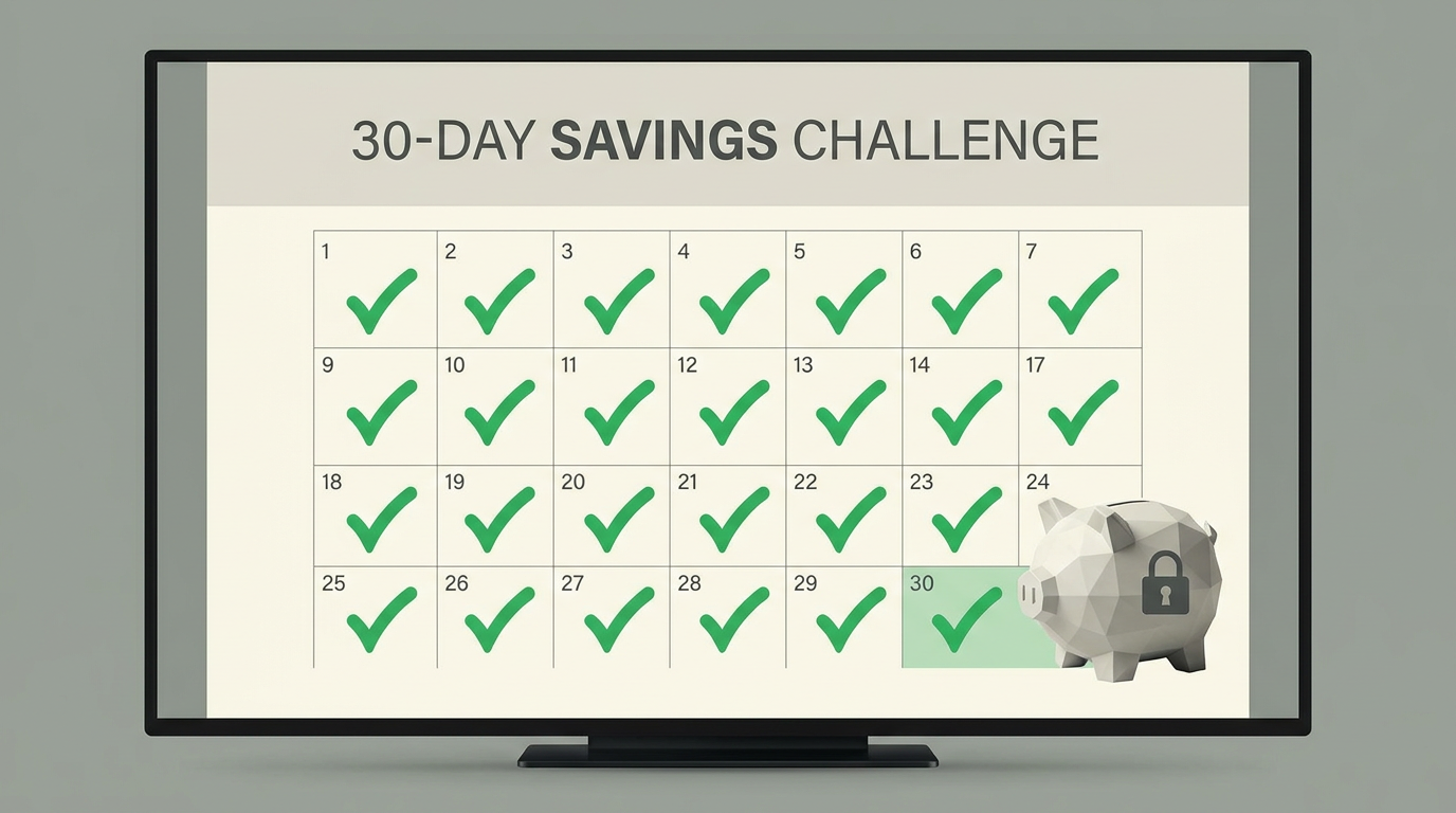 How to Master a 30 Day No Spend Challenge and Reset Your Money Habits